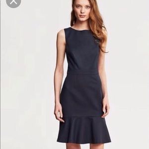 Banana republic fit and flare dress